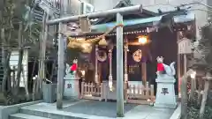 茶ノ木神社の鳥居