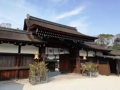 賀茂御祖神社（下鴨神社）の山門・神門