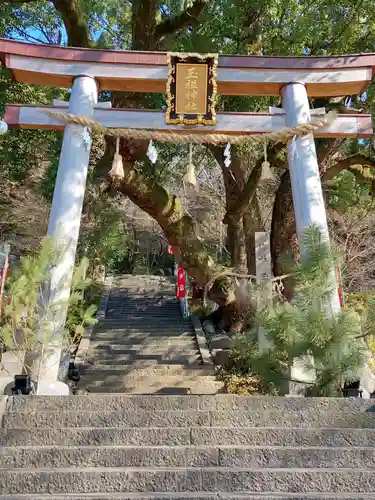 玉祖神社の鳥居