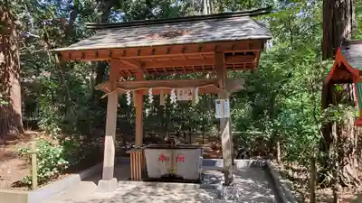 宮川熊野神社の手水舎
