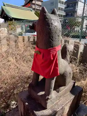 姫嶋神社の狛犬