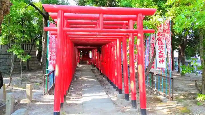 八幡社(白山社八幡社)の末社・摂社