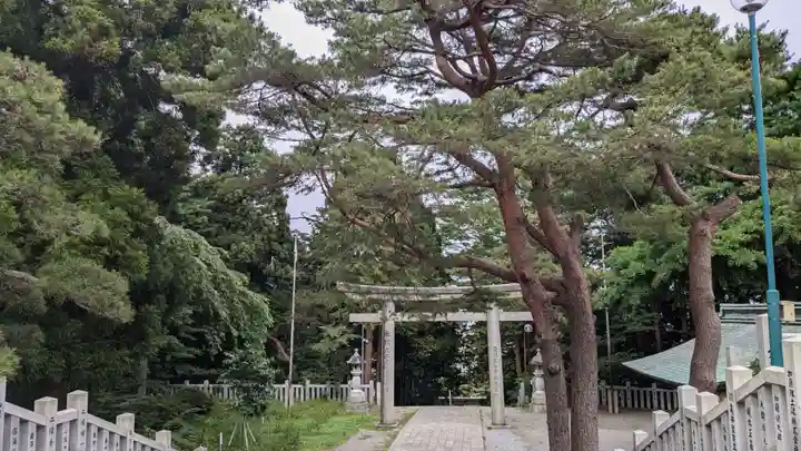 函館八幡宮の鳥居