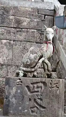 三峯神社の狛犬