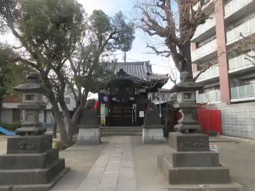 矢口氷川神社の本殿・本堂