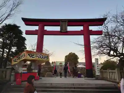 亀戸天神社の鳥居