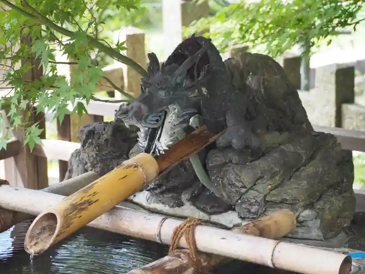 大原神社の手水舎