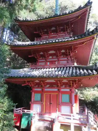 松尾寺の塔