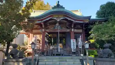 千住本氷川神社の本殿・本堂