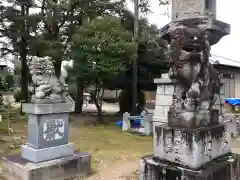 大神神社（花池）の狛犬