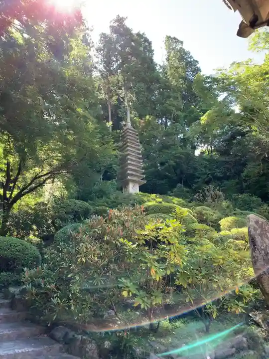 岡寺(龍蓋寺)の塔