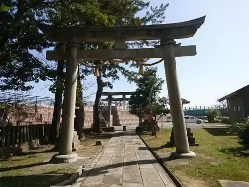 小松天満宮の鳥居