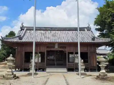 笠原神社の本殿・本堂