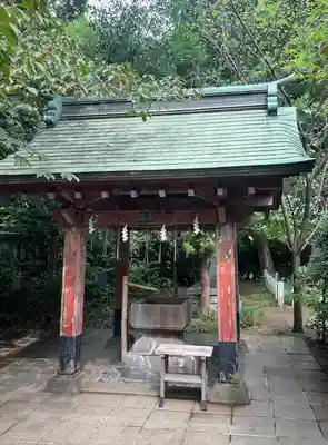 芝東照宮の手水舎