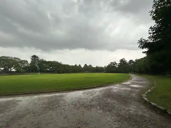 射水神社の庭園
