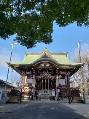 諏訪神社の本殿・本堂