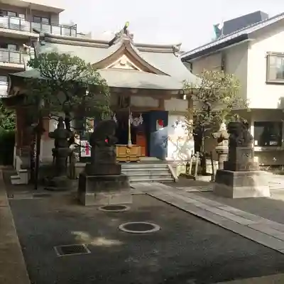 穏田神社の本殿・本堂