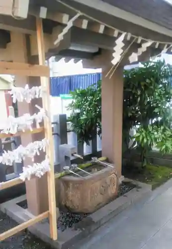 御穂鹿嶋神社の手水舎
