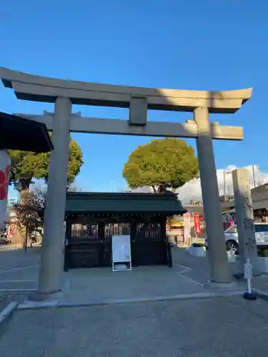 山田天満宮の鳥居