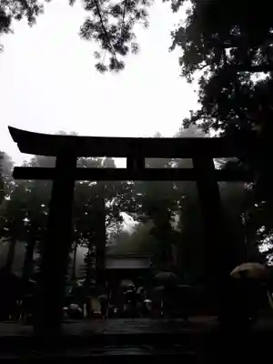 日光東照宮の鳥居