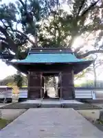 溝口竃門神社の山門・神門
