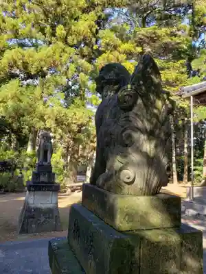 手向神社の狛犬
