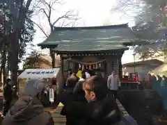 新田稲荷神社の初詣