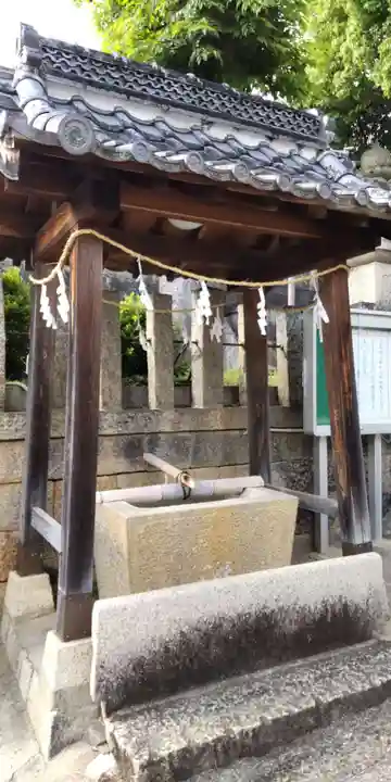 髙宮神社の手水舎
