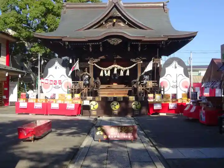溝口神社の本殿・本堂