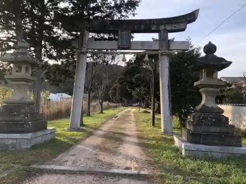 神谷神社の鳥居