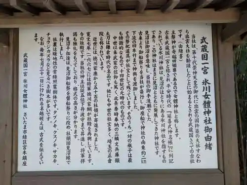 氷川女體神社(埼玉県)