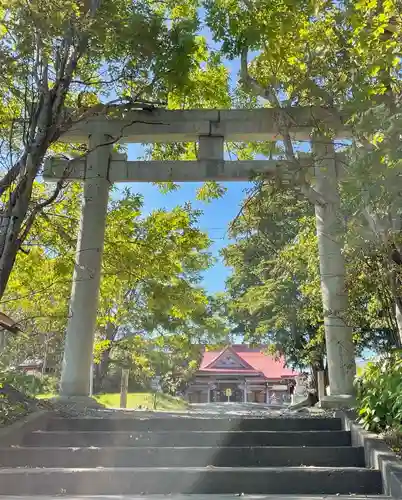 釧路一之宮 厳島神社の鳥居
