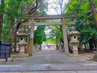 米津神社（米津町）の鳥居
