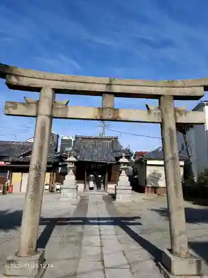 八幡神社の鳥居