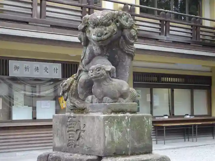 谷保天満宮の狛犬