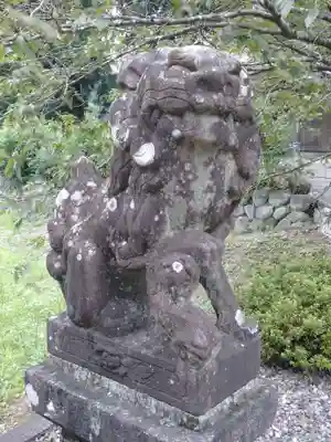 七社神明神社の狛犬