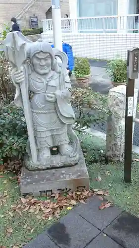 成子天神社の像