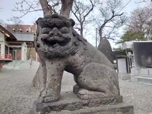 手稲神社の狛犬