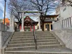 浅草富士浅間神社の鳥居