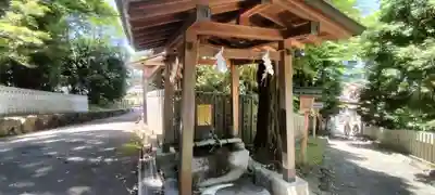 石切劔箭神社上之社の手水舎