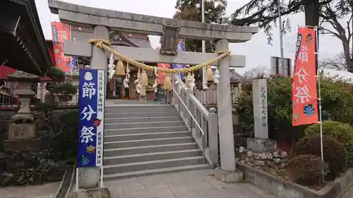 武蔵第六天神社の鳥居