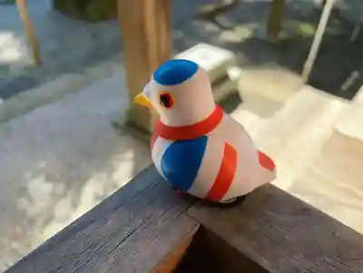 滑川神社 - 仕事と子どもの守り神の狛犬