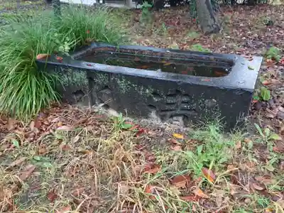 八幡社の手水舎