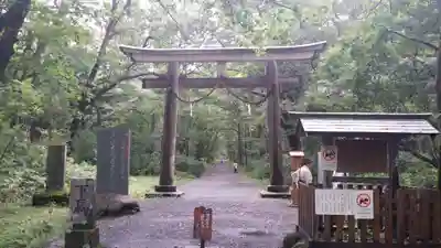 戸隠神社奥社の鳥居