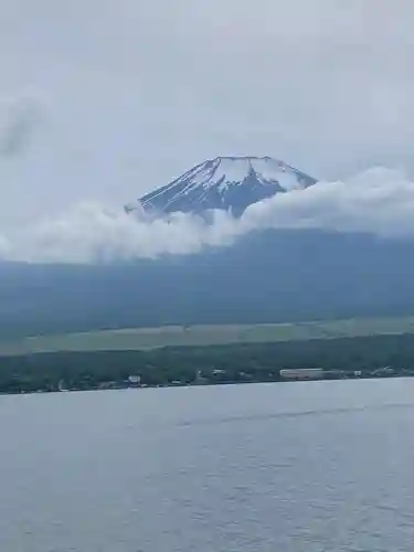 北口本宮冨士浅間神社の自然