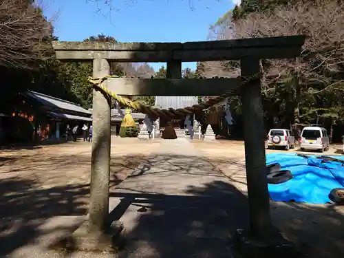 神明宮の鳥居