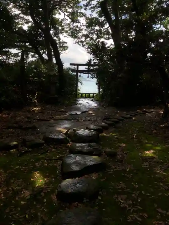 大湊神社(雄島)の鳥居