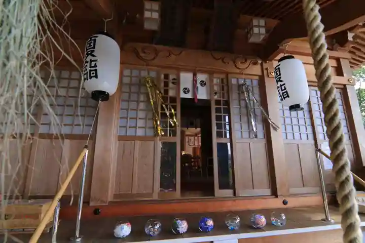 阿久津「田村神社」(郡山市阿久津町)旧社名:伊豆箱根三嶋三社の本殿・本堂