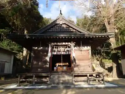 白沙八幡神社の本殿・本堂