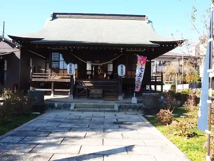 日吉八王子神社の本殿・本堂